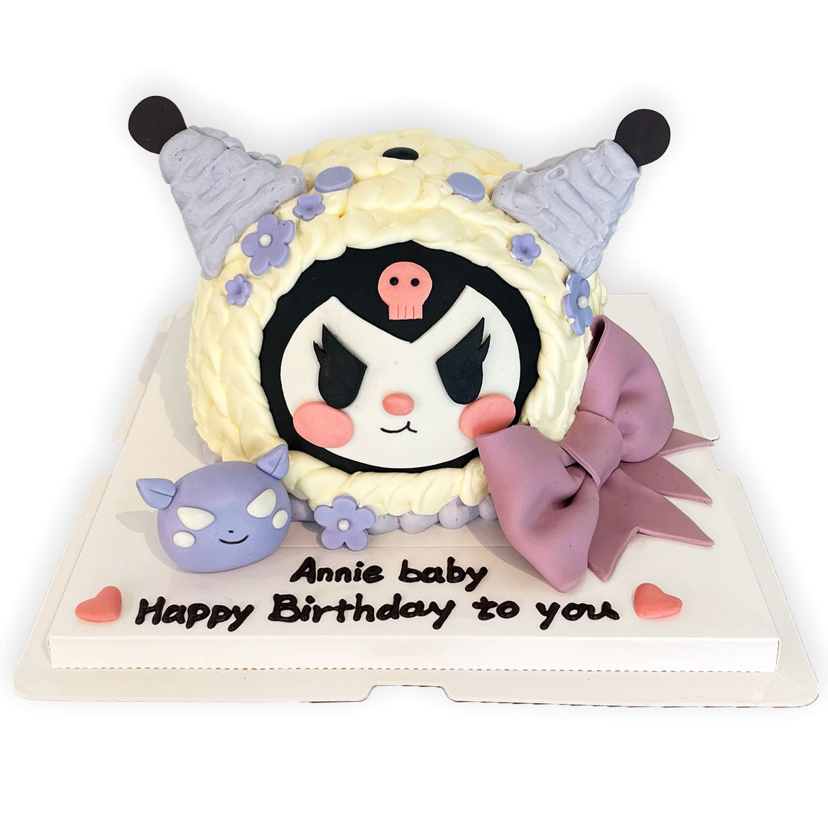 Kuromi Buttercream + Fondant Cake Angelscake
