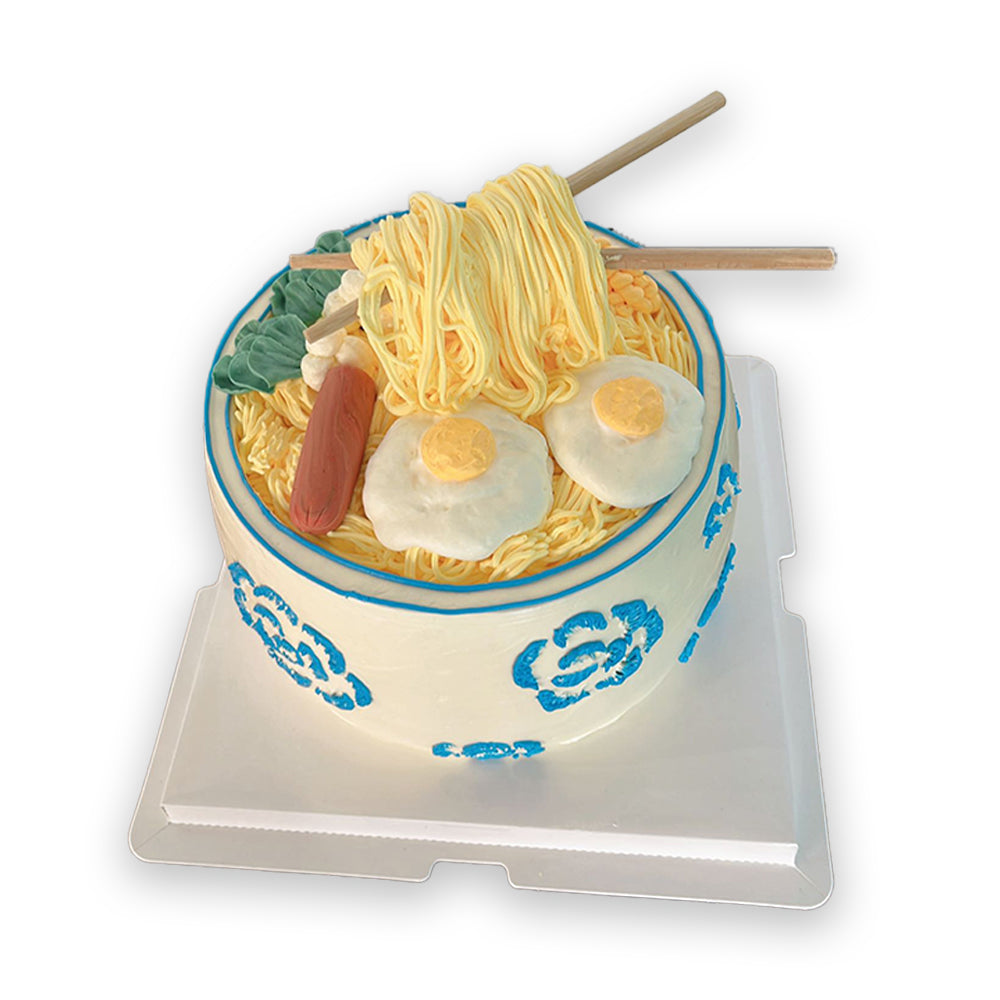 The Noodle Bowl Cake - Decorated Cake by Shanya - CakesDecor